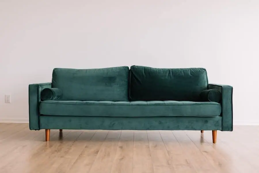Living room seating with soft cushions