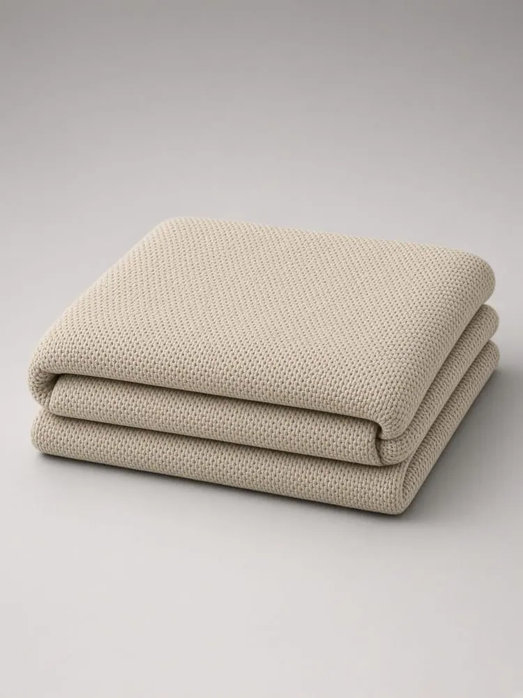 Studio product view of Cedar Knit Blanket