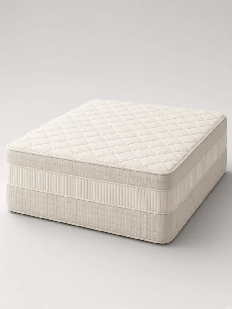 Studio product view of Meridian Hybrid Mattress